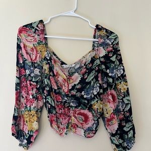 Zara Floral Top